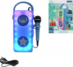 Lexibook Bluetooth Speaker with Microphone & Light Effects: Stitch Luminous Powerful Bluetooth Speaker with Microphone (25.BTP185DZ)