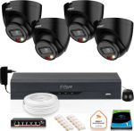 Dahua Europe monitoring kit IP Dahua 4 Kamery IP 4mpx hard drive