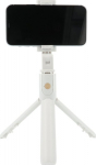 RoGer 2in1 Selfie Stick + Tripod Telescopic Stand with Bluetooth Remote Control White