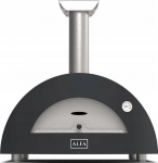 Alfa Forni Moderno 2 Pizze Hybrid-Pizza oven ardesia grey