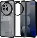 Kaitse&uuml;mbris Magmat, Nothing Phone (3a) Pro, l&auml;bipaistev musta &auml;&auml;rega, Tech-Protect