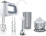 Braun MultiMix 5 HM 5137 WH Hand mixer 750W Hvid/gray