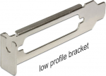 DELOCK Slot bracket Low Profile with D-Sub25 opening