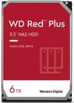 Western Digital WD Red Plus 8.9cm (3.5") 6TB SATA3 5400 256MB WD60EFPX intern