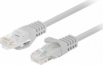 Lanberg Patchcord kat.5e UTP 7.5m szary fluke