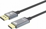 Kabel PremiumCord PremiumCord kabel DisplayPort 1.4 on HDMI2.1, pro rozli&scaron;en&iacute; 8K@60Hz,4K@144Hz, 2m