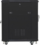 LANBERG free standing rack 19inch cabinet 15U 600x800 mesh door flat pack black