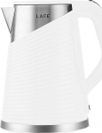 Lafe Elegant White - stuff: steel/plastic | Moc [W]: 1800 | Capacity [l]: 1.8 | Sediment filter: tak | Rotating base: tak | Cool housing "Cool touch"