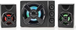 Nedis GSPR31021BK Gaming Speaker 2.1 / 33W / LED