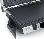Caso Double Contact Grill with Thermocontrol | SteakMaster Pro | Contact grill | 2000 W | Stainless Steel/Black