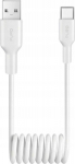 Kabel USB Puro USB-A - USB-C 1 m White (8018417498718)