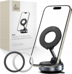 4kom.pl TECH-PROTECT N60 MAGNETIC MAGSAFE WINDSHIELD & DASHBOARD CAR MOUNT BLACK