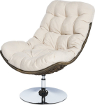 Domoletti ARM CHAIR WITH BASE TG0025-25