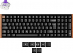 Keychron K4 HE SE wireless keyboard, Purple Magnetic switches, black