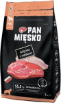 PAN MIĘSKO Veal with turkey XL - dry dog food - 3kg