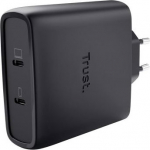 Ladetajs Trust MAXO 100W 2xUSB-C GaN 8713439255270 25527 (8713439255270)