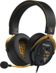 A4Tech Bloody M595 USB Renegade Midnight - Headphones | 7.1 Virtual | microphone AI-ENC | wired USB | Tenderness: 105 dB | Transmitters: 50 mm HybridCore Diaphragm