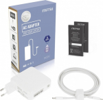 AC Adapter Mitsu 61W USB-C, USBC, 5-20.3V, 3A (white) do Notebook