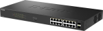 D-Link DGS 1018P - Switch - unmanaged - 16 x 10/100/1000 (PoE)