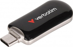 Verbatim Pendrive Plectra 128GB USB-C 100MB/s 30225 BK