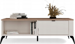 Malys Group Coffee Table CORDOBA Cashmere Beige Castello Oak 2 Living Room Drawers