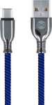 Kabel USB Forever USB-A - USB-C 1 m Granatowy (72760)