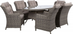 Garden furniture set TRENTO table and 6 chairs