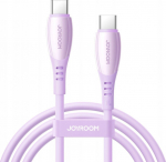 Kabel USB Joyroom Kabel Joyroom S-A59 Vibrant Series 60W USB-C - USB-C 1.2m - fioletowy