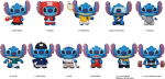 Monogram International Monogram Disney: Lilo & Stitch (Series1) - Stitch Sport (Blind Bag/Random) 3D Foam Bag Clips Figures (85790)