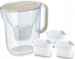 BRITA Style ESSENTIAL XL sand filter jug + 3 x MX Pro Pure Performance filter