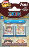 Funko Bitty Pop! 2-pack: One Piece - Monkey D. Luffy & Nami Vinyl Figures