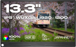 JAPANNEXT 33.8cm JN-MD-IPS133WUXGAR HDMI/USB-C/mDP WUXGA
