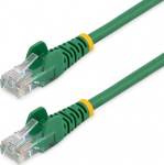 StarTech.com 5M GREEN CAT5E PATCH CABLE, SNAGLESS ETHERNET CABLE - UTP