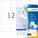 HERMA Insert label-name. A4 75x40 mm white cardboard 300 St