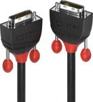 LINDY DVI-D Dual Link Kabel Black Line 1m