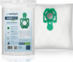 Wessper vacuum cleaner bag for Zelmer Syrius Orion Cobra ZZMB01, IZ-49.4120PF, 49.4120, Safebag Green - synthetic 4 art + filtr