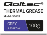 Pasta Thermal Qoltec Grey 100g (51639)