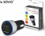 Loader Savio SA-06 2x USB-A 3 A (SA-06/B)