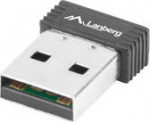 Lanberg Wireless network card WiFi USB 2.0 N150 1 internal antenna - Wireless network card USB nano | N150 | 1 internal antenna