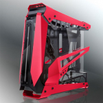 Raijintek NYX PRO Showcase Big Tower, Tempered Glass - rot