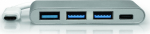 PORT Designs PORT Connect - Hub - 3 x SuperSpeed USB 3.0 +