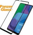 Kaitseklaas Samsung Galaxy A21s, &uuml;mbrises&otilde;bralik, musta &auml;&auml;rega, PanzerGlass