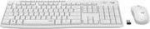 Log Logitech MK295 Silent - Keyboard and mouse set - wirelessly - 2.4 GHz - French - Off White
