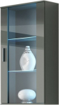 Cama MEBLE Cama hanging display cabinet SOHO grey/grey gloss