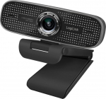 Logilink Webcam 1080p FHD Webcam + Dual micro 100&deg; schwarz