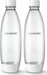 SodaStream Fuse 2x1L white - Capacity [l]: 1 | Quantity [szt.]: 2 | The possibility of washing in a dishwasher: tak