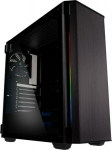 Kolink Refine RGB Mid Tower, Tempered Glass - black