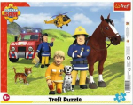 Trefl Puzzle frame Always on guard. Firefighter Sam 25 el