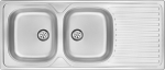 Sink Deante Deante Twist ZEU 3210 Decor steel