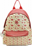 Make Notes Vintage B Large flowers backpack